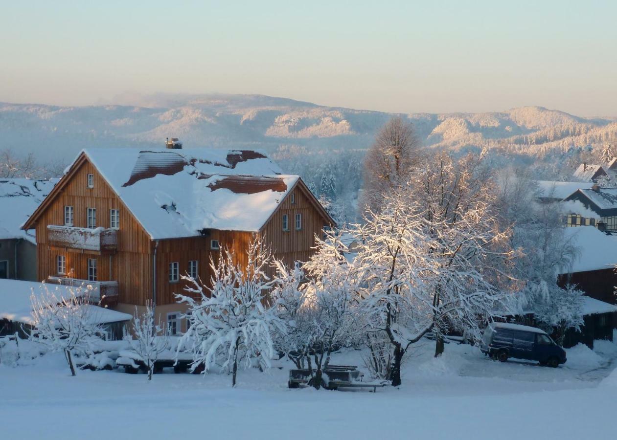 הינטרהרמסדורף Ferienhaus Winterbergblick, Saechsische Schweiz מראה חיצוני תמונה