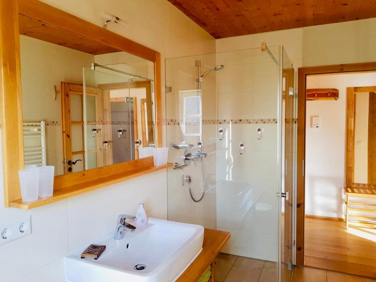 הינטרהרמסדורף Ferienhaus Winterbergblick, Saechsische Schweiz מראה חיצוני תמונה